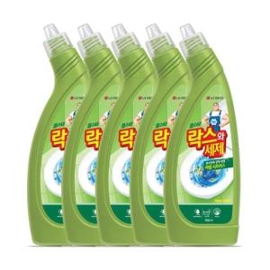 홈스타 락스와세제 허벌시트러스 750ML 5개