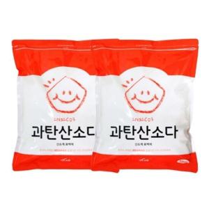 엘앤에스 소다스쿨 과탄산소다 대용량 5kg 1+1