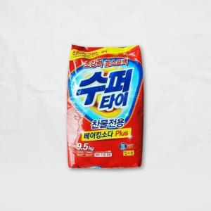 수퍼타이 찬물전용 베이킹소다 플러스 리필 9.5kg 1+1