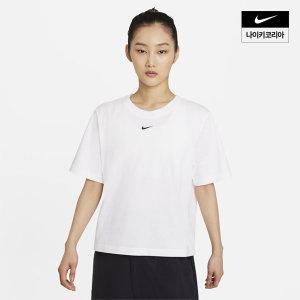 [매장정품] 나이키 NIKE NSW 박시 LBR 여성 반팔 티셔츠 AS DD1238-100