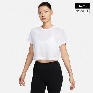 [매장정품] 나이키 NIKE 원 클래식 브리더블 여성 드라이 핏 반팔 탑 FN4118-100