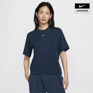 [매장정품] 나이키 NIKE 스포츠웨어 에센셜 여성 박시 티셔츠 DD1238-478