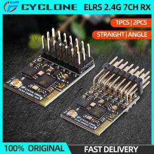 입문용rc비행기 대형레이싱드론 사이클론 ELRS 2.4G 7CH PWM 리시버 RX 2400RX 프로토콜, RC FPV 드론 고정