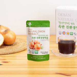 옥반식품 친환경양파즙 무안 무농약 양파 100ml x 30포 x 4박스(총 120포)