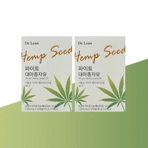 닥터린 파이토 대마종자유 1000mg x 30캡슐 x 2박스 캐나다산 식물성_WYL