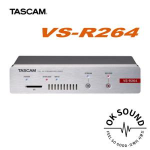 TASCAM VS-R264 FHD 인코더 및 디코더 for 라이브 스트리밍용