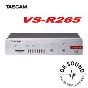 TASCAM VS-R265 UHD/4K 라이브 스트리밍용 인코더 및 디코더