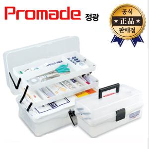 정광 공구함 J-302 투명 J302 Promade 콤비박스 구급함 약품함 플라스틱 공구통 다목적 툴박스 수납 정리