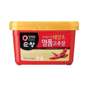 대상 청정원 순창 태양초 명품고추장 3kg