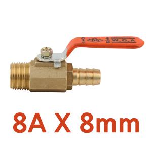 배관자재 볼콕크 8A X 8mm 신주부속 볼밸브 수도부속 호스밸브 호스연결