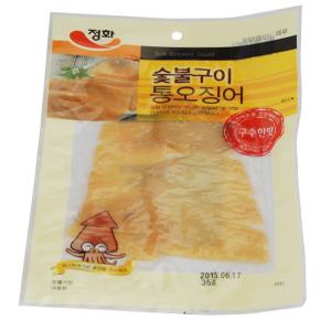 정화식품 숯불구이 통오징어 35g X 2봉 / 오징어 오징어채 진미채 영양 간식 맥주안주