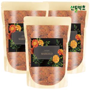 국산 메리골드 100gx3팩 (총 300g) (orange) 마리골드 금잔화 꽃차 금송화