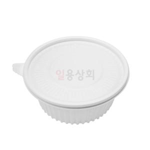 탕용기 TY 210파이 소 1740ml 200세트 PP 백색