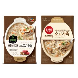 CJ제일제당 비비고 소고기죽 280g 18개