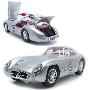 1:18 벤츠 300 SLR 쿠페 실버 미니카 다이캐스트