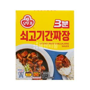 오뚜기 3분 쇠고기간짜장 200g x 24개