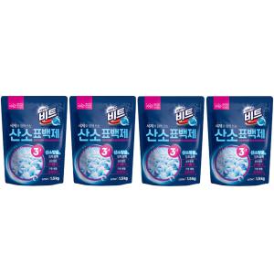 비트 O2 세탁 산소 표백제 가루형 1.5kg X 4개