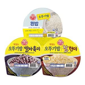 오뚜기밥 200g x 24개 + 발아흑미 210g x 6개 + 찰현미 210g x 6개