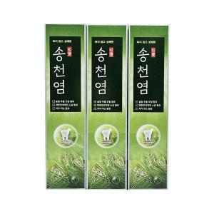 메디안 송천염 치약 120g x 3입