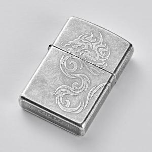 ZIPPO 라이터 TIGON 타이곤 실버