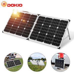 휴대용태양광 태양광발전기 패널 Dokio 접이식 태양 전지 중국 Pannello Solare USB 컨트롤러 셀 모듈 시스