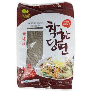 크로바 착한 당면 1kg 국내산 고구마 전분/학교 급식 납품용