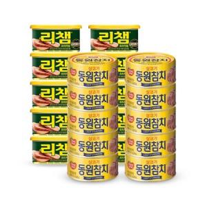 동원 라이트스탠다드 참치 150gx10캔+리챔 200gx10캔_MC