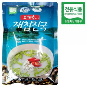 하동 섬진강 재첩체험마을 재첩진국 500g 재첩국X2팩