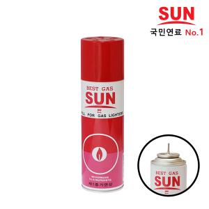 영일 썬 라이타 가스 295ml X 1개 리필 대용량 라이터 가스