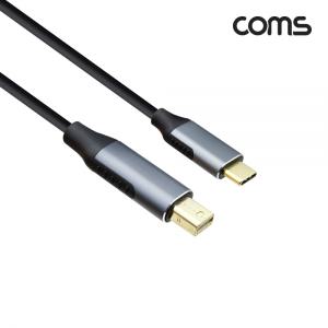 JA017 Coms USB3.1TypeC(M)toMiniDP(M)변환케이블2M