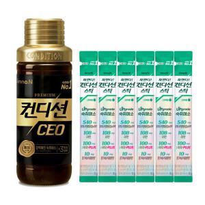 컨디션 CEO 150ML x 6병 + 컨디션스틱 그린애플 6포