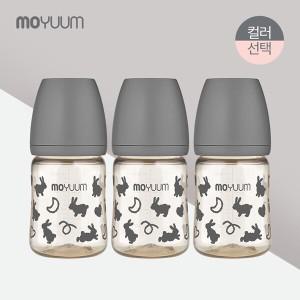 [모윰] PPSU 올인원 젖병 170ml 트리플팩 - 래빗 에디션