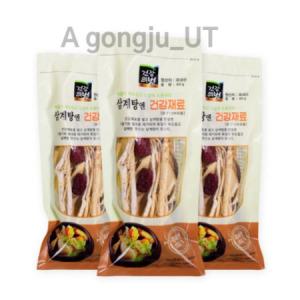 건강의벗 삼계탕 백숙 재료 티백 다시팩 80g 3개