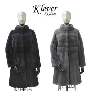 [진도]진도 Klever FULL SKIN 휘메일 유색 밍크코트 (K3W2EC03_)