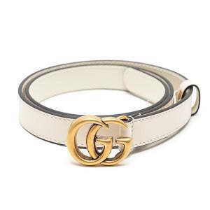 [GUCCI] 구찌 여성 마몬트 더블 G 버클 벨트 409417-AP00T-9022