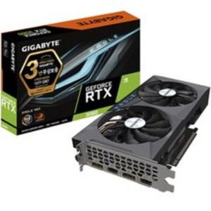 GIGABYTE 지포스 RTX 3060 EAGLE V2 D6 12GB 그래픽카드 GV-N3060EAGLE-12GD (제이씨현) LHR_MC