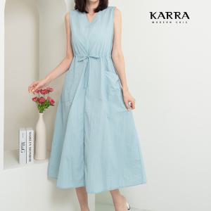 KARRA 바스락브이넥스트링원피스_KB3MOP163Q