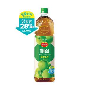 델몬트 매실 로어슈거 1.5L 6페트