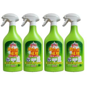 홈스타 락스와세제 3x 폼 스프레이 후레쉬향 750ml x 4