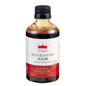 폴바셋 콜드브루 에스프레소 원액 300ml 2개 음료