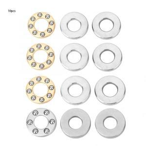 평면 스러스트 니들 롤러 볼 베어링, 소형 고정밀 금속 축 플랫 베어링 세트, F2.5-6M, F3-8M, F4-9M, F4-1