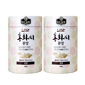 인산가 홍화씨 분말 세트 500g x 2개