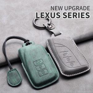 가죽 자동차 키 케이스 커버 키체인 렉서스 NX IS RX ES GX LX LS UX GS 200 260 300 350 NX200 NX300 RX35