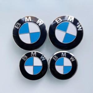 BMW 휠 캡 커버 엠블럼 타이어캡 휠캡 3시리즈 5시리즈 X3 X5 68mm 56mm