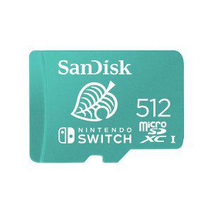 [샌디스크] 닌텐도 스위치전용 MicroSD 512GB SDSQXAO