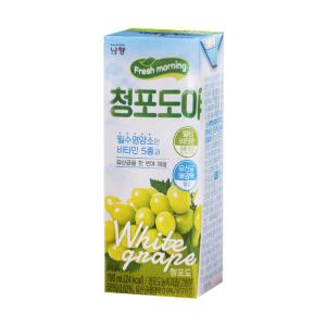 남양 청포도야 190ml x 24개 / 주스 유산균음료