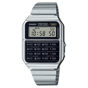 [셀러허브 패션]CASIO 카시오 CA-500WE-1A 메탈릭 공용 계산기시계