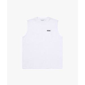 골스튜디오 AIR DRY GOAL SLEEVELESS 화이트 추천