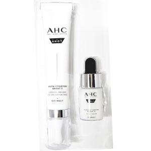 ahc 프로 샷 글루타 액티베이션 브라이트 3 캡슐 인퓨즈드 아이크림 포 페이스 30ml+잡티토닝세럼 10ml