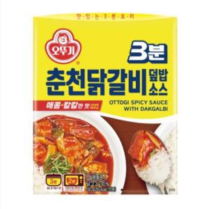 (NEW) 오뚜기 3분 춘천닭갈비덮밥소스 150g